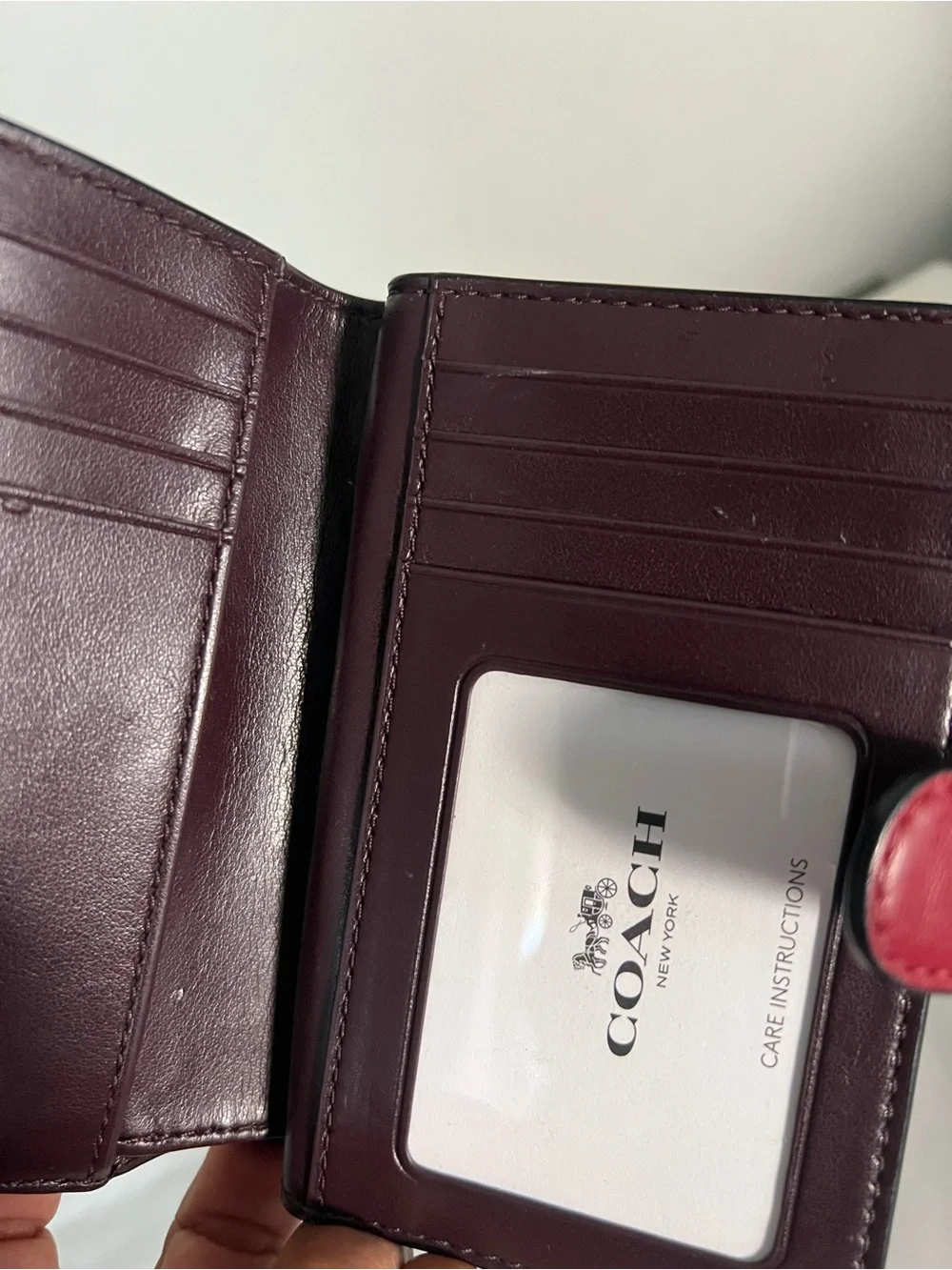 Coach structured satchel